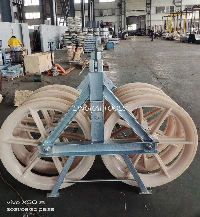2 və ya 3 keçiricinin bağlanması üçün tandem kasnaq blokları