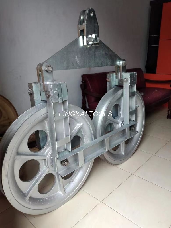 Elektrik Xəttinin Tikintisi üçün Tək Keçirici Tandem Çarxlar String Blokları