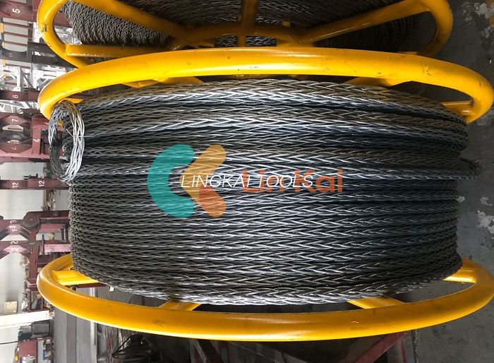 Çəkmə keçiricisi üçün güclü 12 X 19s Bükülmə əleyhinə Polad Tel İp ISO 9001 Sertifikatlı