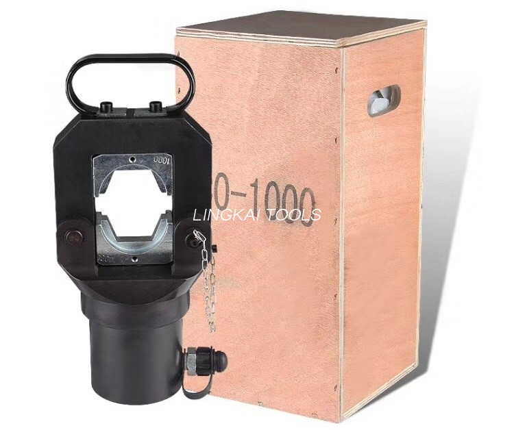CO-1000 Hidravlik Kompressor Qülləsi Təhlükəsizlik Avadanlığı 55T Altıbucaqlı Kıvrım Aralığı 400-1000mm2