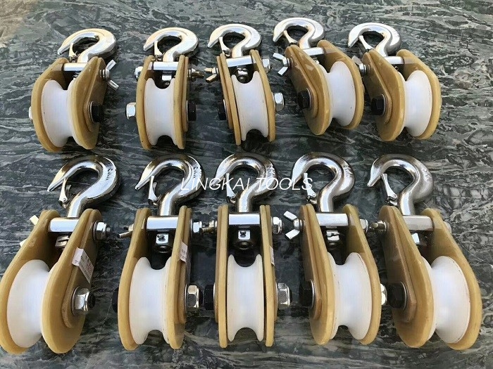 Epoksi Qatran Plitə Qüllə Quraşdırma Alətləri İzolyasiyalı Qaldırma Dəstəyi 8mm İp Maks Dia