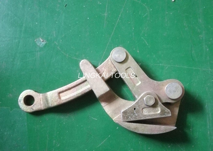 Polad Strand üçün 10KN Tək Camlı Tel Kabel Tutucuları / Torpaq Tel Tutucu Aləti