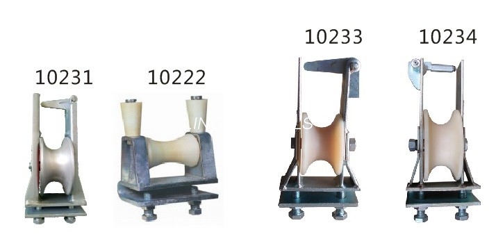 SHCN-2 Çarpaz Qola Quraşdırılmış Çəkmə Kasnağı / Skyward Tel Stringing Blocks 20KN