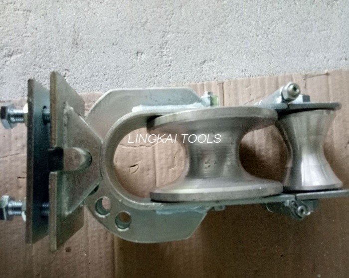 Alüminium Kabel Çəkmə Kasnağı SHCS-2 20KN Üç Məqsədli Simli Blok