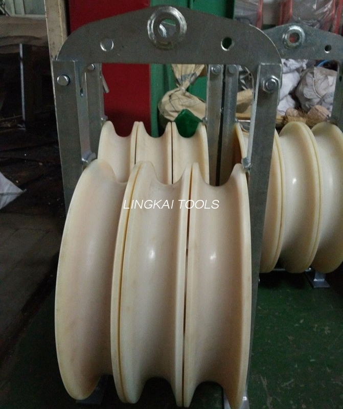 Dia 660mm Keçirici String Blocks / Yerüstü Elektrik Xətləri üçün Stringing Avadanlığı