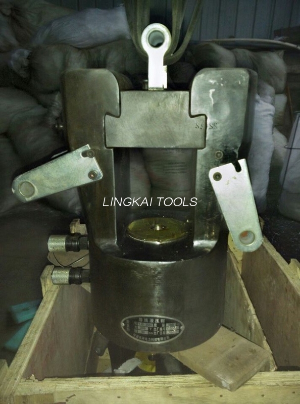 Altıbucaqlı Başlı ACSR1440 Terminalları üçün 35mm Stroke 200T Hidravlik Kıvrım Aləti