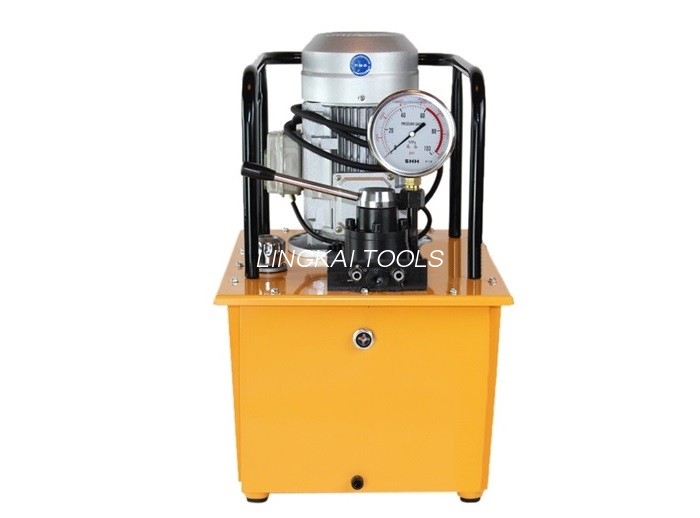 2.5L / Dəq Yüksək Təzyiqli Sıxma Aləti / 70Mpa 0.75KW Elektrikli Hidravlik Nasos