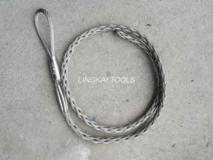 7 - 22 Mm Diametrli Fiber Optik Kabel üçün 1.4M 25KN Soket OPGW Tutacaqları