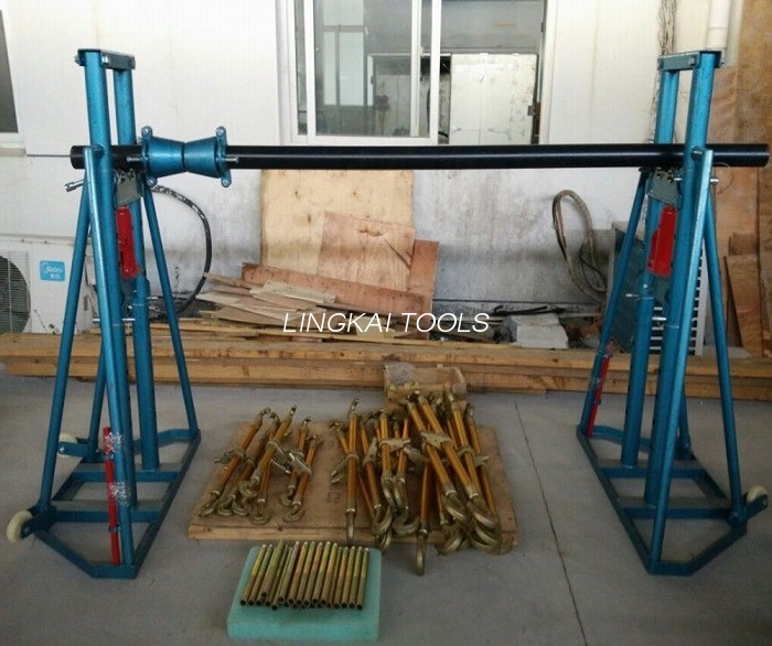 Asan hərəkət edən məftil çarxlı dayaq / Lift kabeli baraban yuvası 5 - 20 Ton