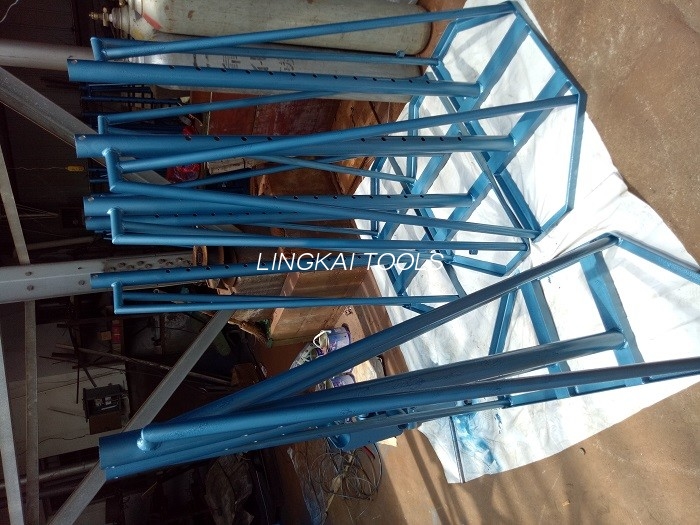 Hidravlik Tel Makaralı Stend Kabel İstehsal Avadanlığı 5 - 10 Ton Təkərli