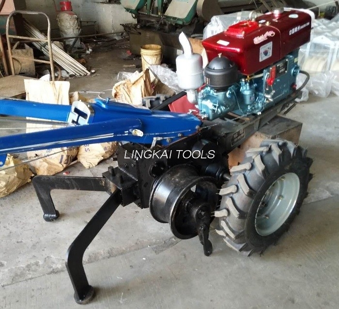 60KN Elektrik Kabel Çəkmə Alətləri 5 Tonluq Əl Traktor Bucurqadlı Qoşa Barabalı