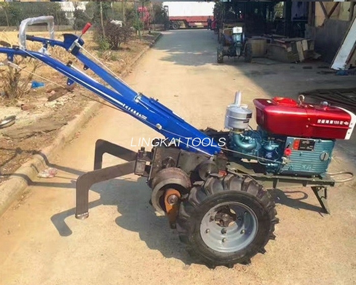 İki Təkərli Gəzintili Traktor Kabel çəkmə Maşını Kabel çəkmə Tel İp Əl Traktorunu çəkmək üçün
