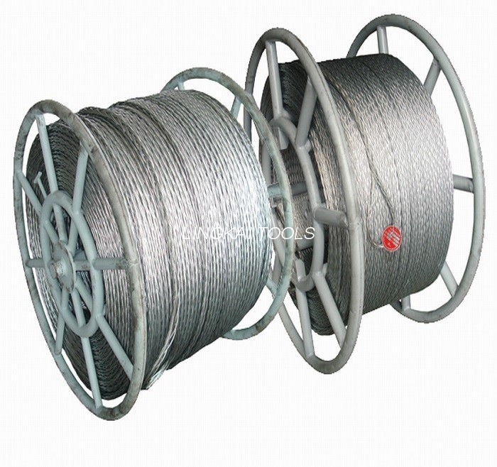 İki yığılmış keçirici üçün 16 mm bükülməyə qarşı polad tel ip