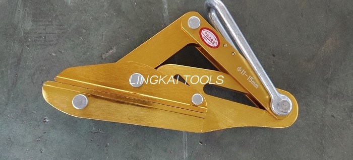 Optik konstruksiya OPGW kabeli üçün sıxaclar tel tutacaqları ilə birlikdə gəlir