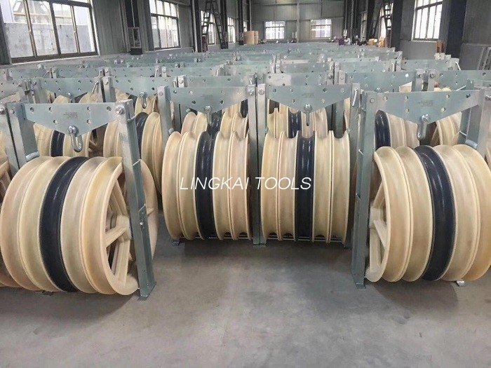 Xüsusi Kabel Kasnağı Bloku Neylon Kasnak 1-3 Kasnak 1160 Mm Diametr