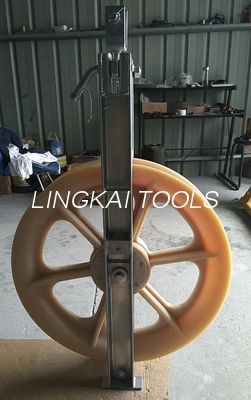 OPGW ADSS Optik Fiber Kabel Alətləri Neylon Kabel Kabel String Bloku 660mm